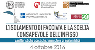 Convegno – L’isolamento di facciata e la scelta consapevole dell’infisso Convegno – L’isolamento di facciata e la scelta consapevole dell’infisso