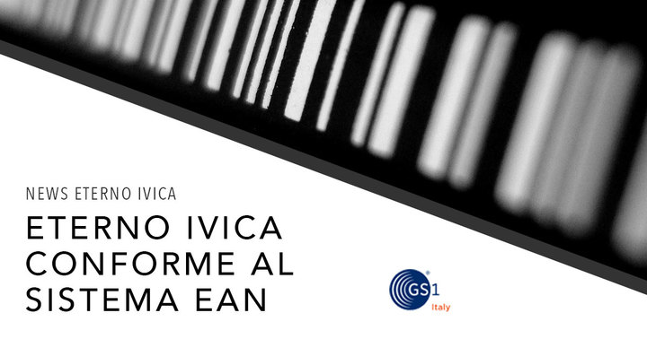 Eterno Ivica conforme al sistema di codifica internazionale EAN per tutti i suoi prodotti. Eterno Ivica conforme al sistema di codifica internazionale EAN per tutti i suoi prodotti.