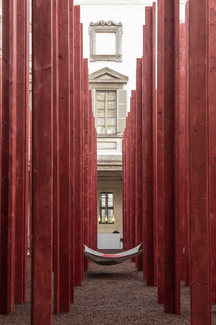  “TEMPIETTO NEL BOSCO” di Asif Khan a Palazzo Litta 2018