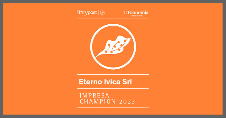 Eterno Ivica among Italy's 1000 best companies Eterno Ivica among Italy's 1000 best companies