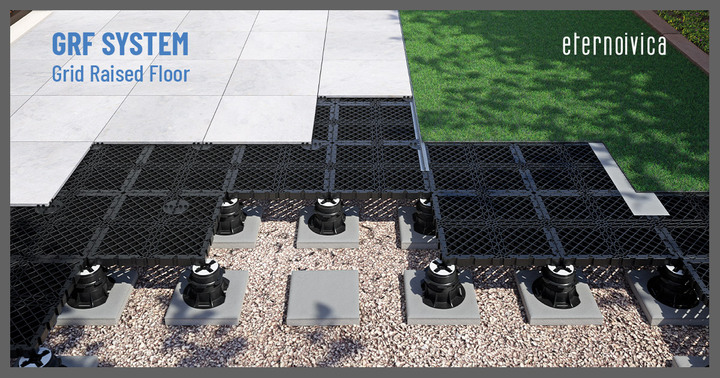 GRF System: un innovativo sistema per la posa di pavimenti sopraelevati esterni