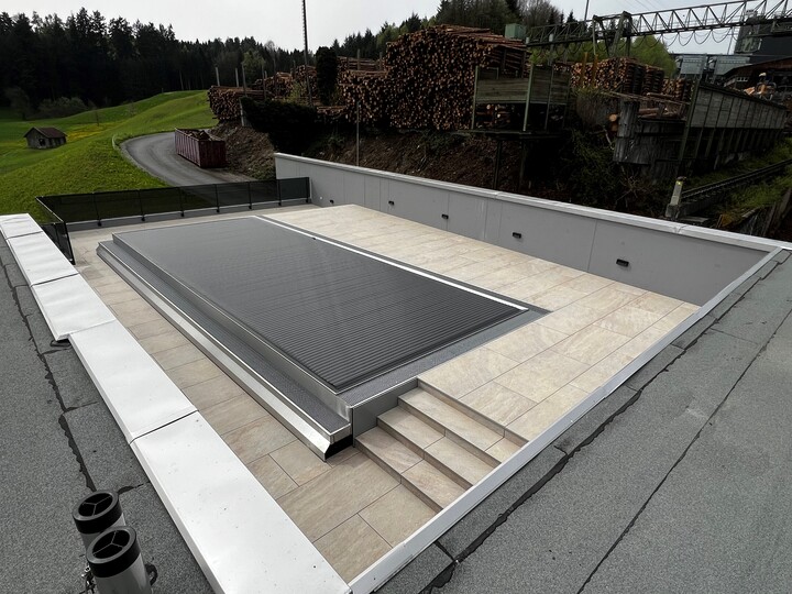 Pedestal Prime® supports complete a wonderful rooftop 
