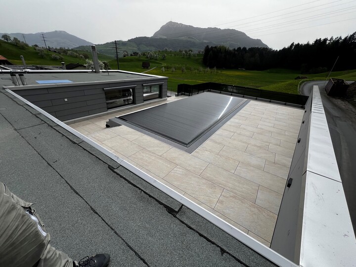 Pedestal Prime® supports complete a wonderful rooftop 