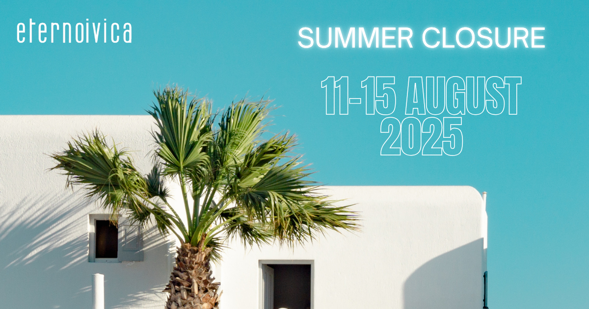 Chiusura aziendale dall'11 al 15 agosto