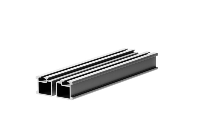 Aluminium joist for rapid flow