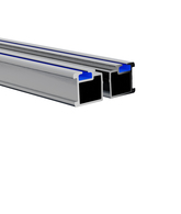 Aluminium joist for rapid flow