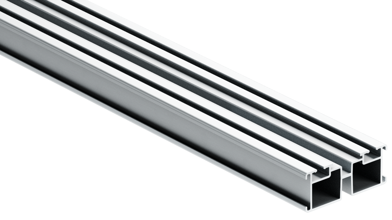 Aluminium ECO joist for rapid flow