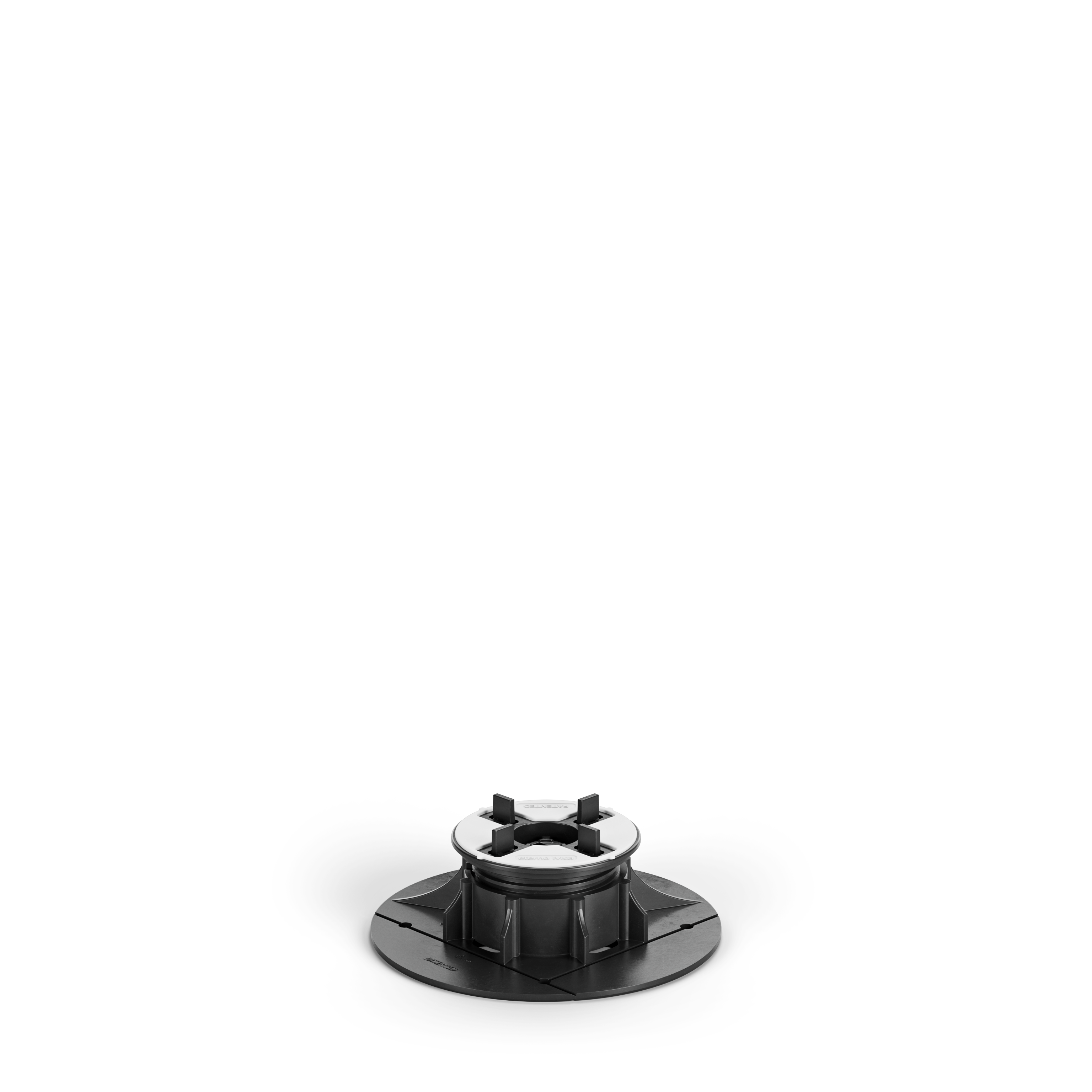 Supporto Regolabile Autolivellante per pavimento "ETERNO" SE2 (da altezza 50 a 75 mm) con testa in bimateriale (pp+gomma) Supporto Regolabile Autolivellante per pavimento "ETERNO" SE2 (da altezza 50 a 75 mm) con testa in bimateriale (pp+gomma)