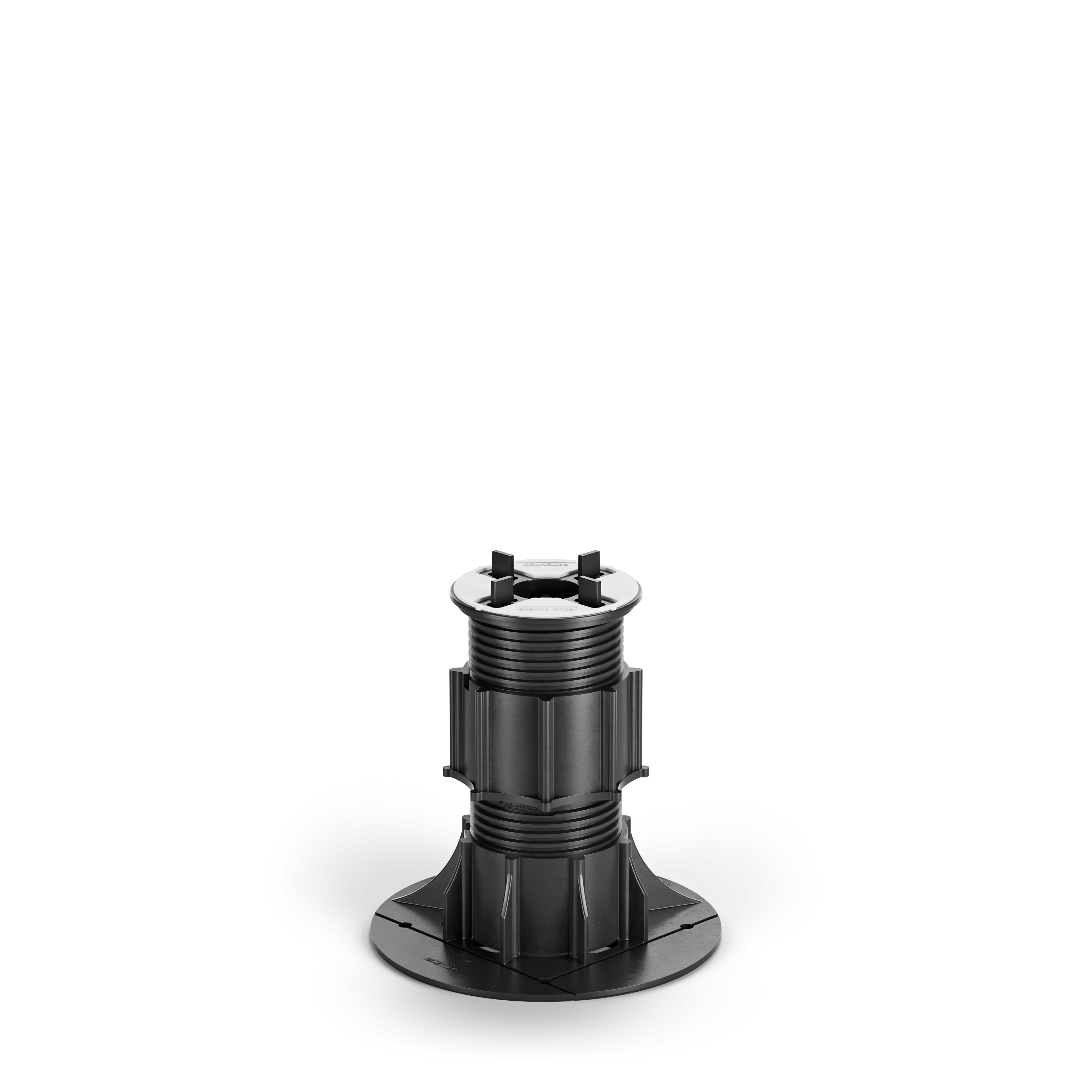 Einstellbares Stelzlager Eterno SE 6 (von 140 mm bis 230 mm) mit zweikomponenten Selbstnivellierender Kopf Einstellbares Stelzlager Eterno SE 6 (von 140 mm bis 230 mm) mit zweikomponenten Selbstnivellierender Kopf