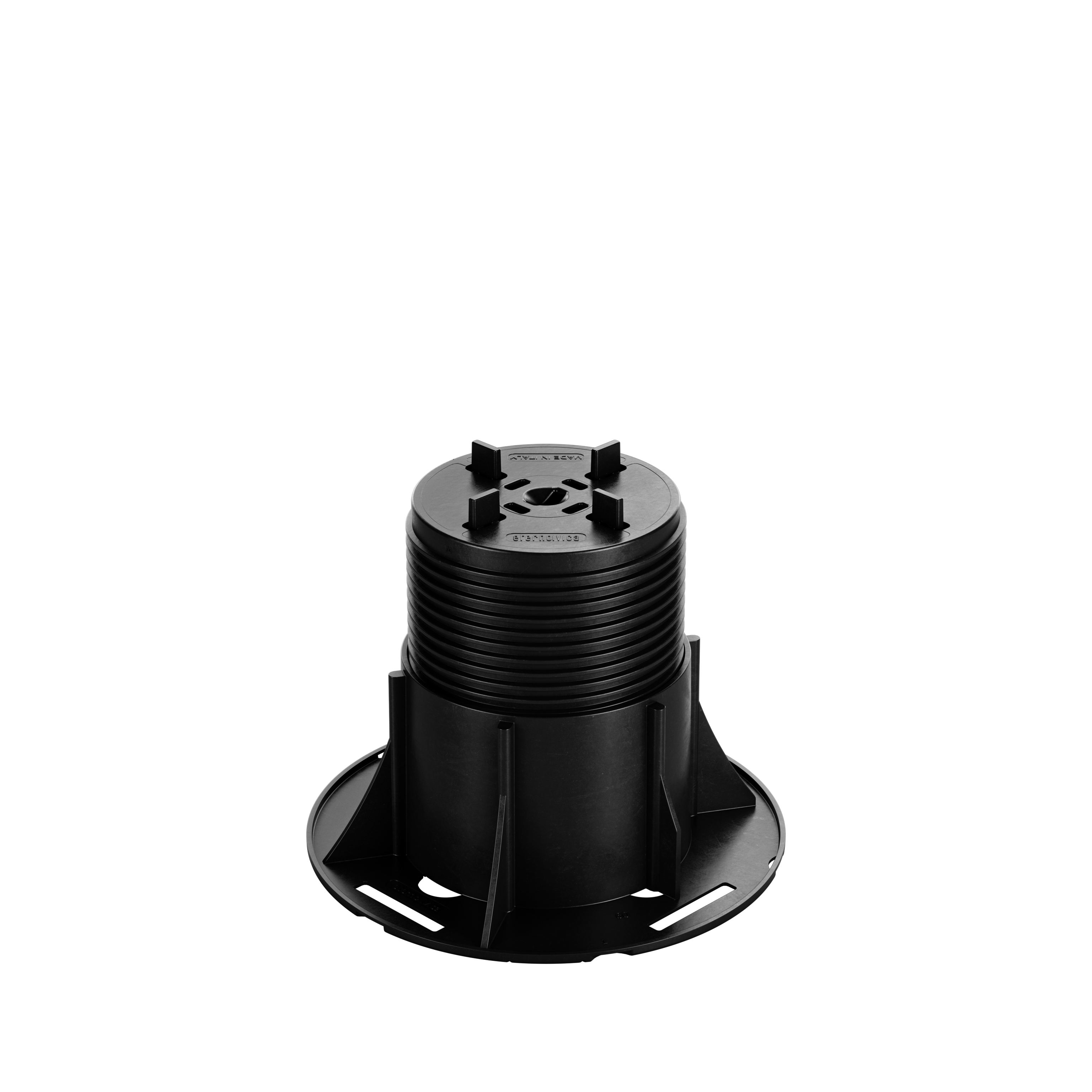 Supporto Regolabile per pavimento NM BASIC 4 per posa lastre direttamente sui supporti o su griglia (da altezza 90 a 160 mm)