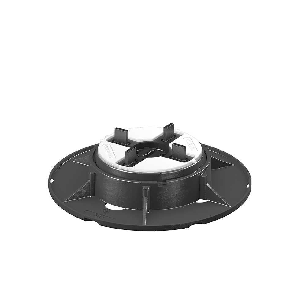 Soporte ajustable de pavimento “NEW-MAXI" NM1 (25-40 mm) con cabezal bicomponente