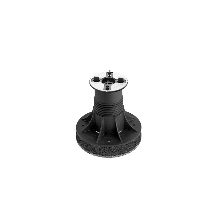 Pedestal de suelo ajustable autonivelante "SE SILENT" SES 4 (123-173 mm) con cabezal bimaterial Pedestal de suelo ajustable autonivelante "SE SILENT" SES 4 (123-173 mm) con cabezal bimaterial
