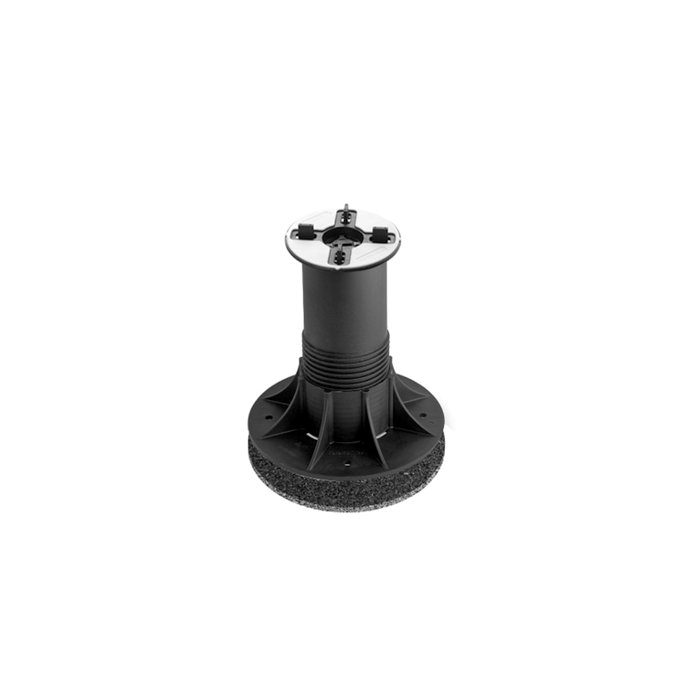 Pedestal de suelo ajustable autonivelante "SE SILENT" SES 5 (173-218 mm) con cabezal bimaterial