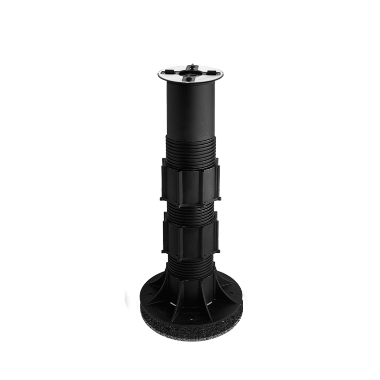Adjustable Self-Leveling Floor Pedestal "SE SILENT" SES 11 (303-403 mm) with bi-material head