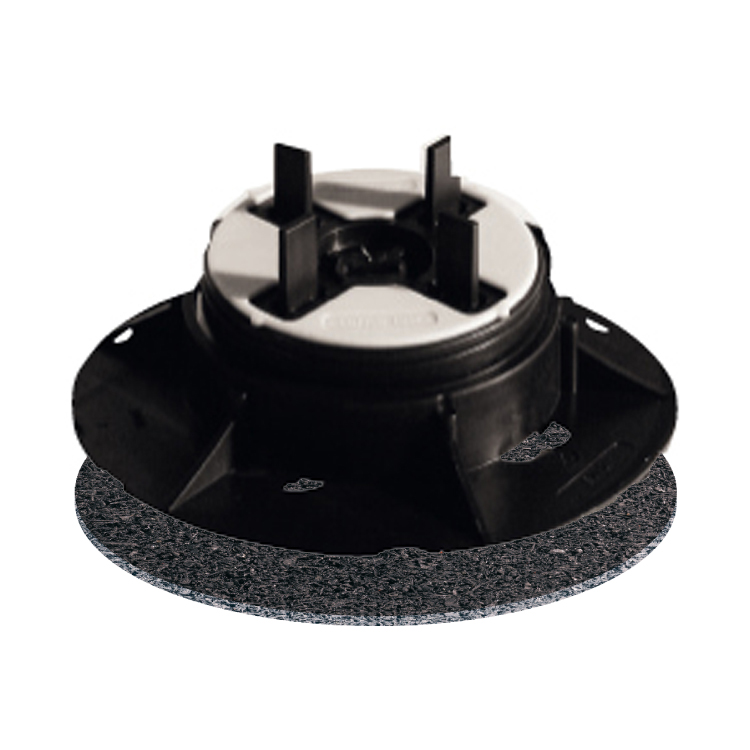 Pedestal de Pavimentação Ajustável "NM Silent" NMS 2 (43-73 mm) com cabeça bicomponente Pedestal de Pavimentação Ajustável "NM Silent" NMS 2 (43-73 mm) com cabeça bicomponente